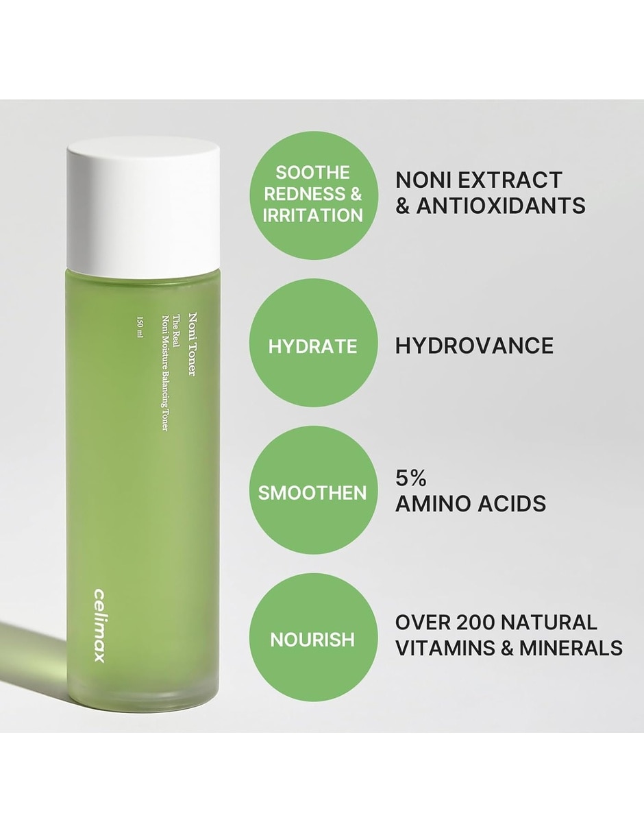 Tónico hidratante Celimax Noni Moisture Balancing Toner 150 ml