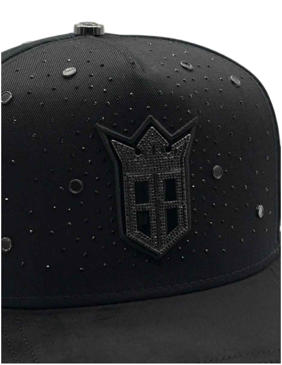 Gorra visera curva snapback casual Big Boss Aniversario 2.0 Total Black para hombre