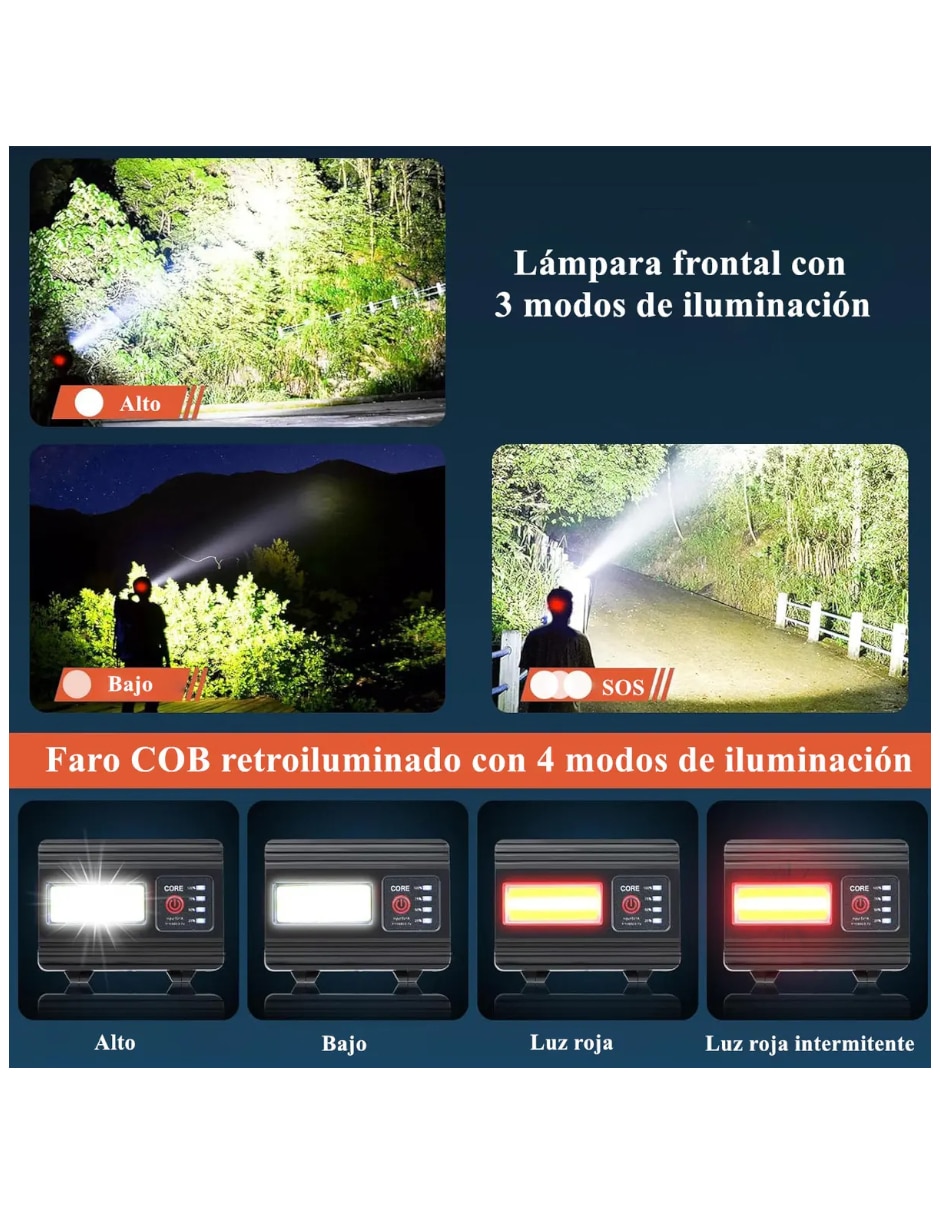 Linterna para cabeza Genérica