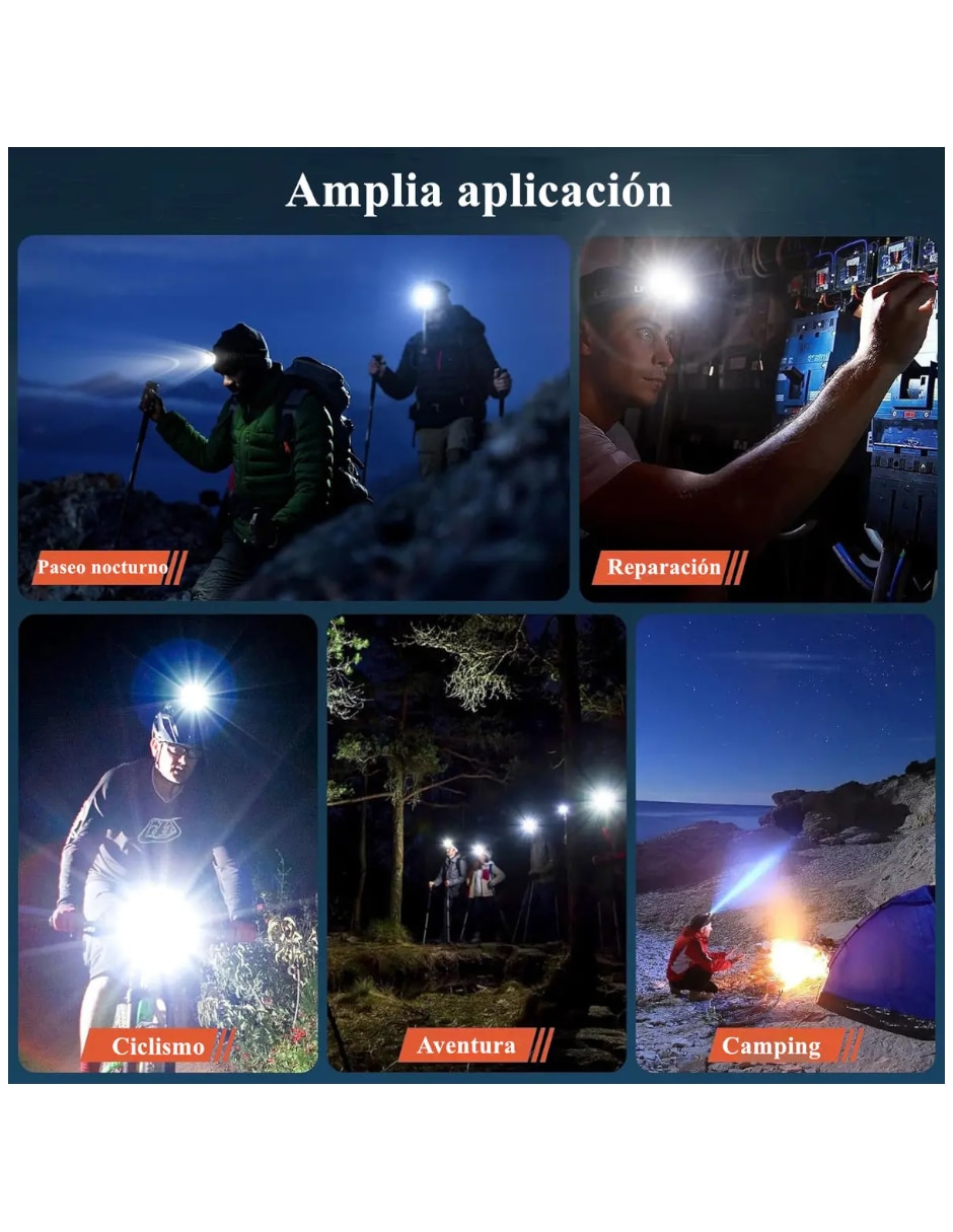 Linterna para cabeza Genérica