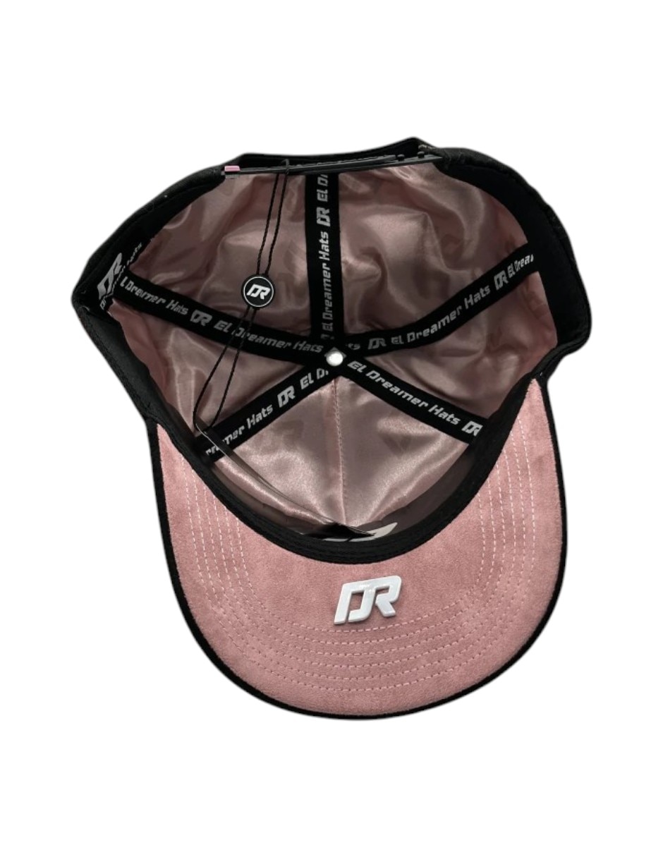 Gorra visera curva snapback casual Dreamer Hats Kanji Black para hombre