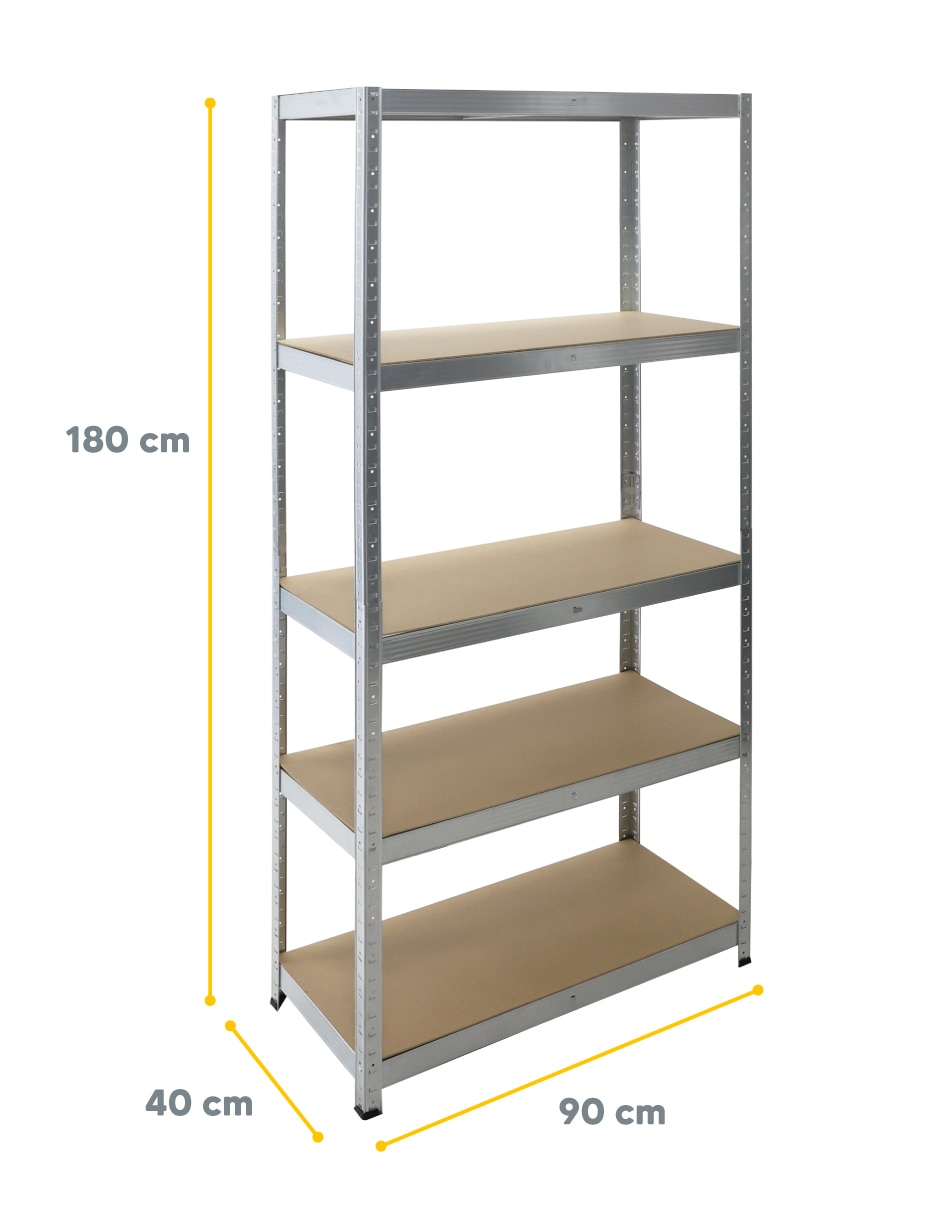 Estante de acero inoxidable Styrka Industrial ES5N180GAMDF
