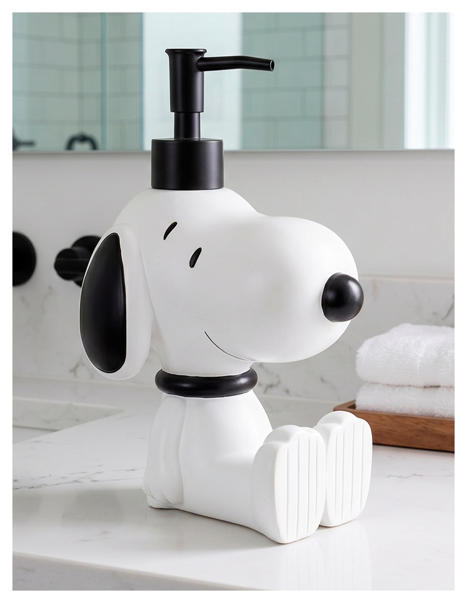 Dosificador jabón convencional Home Access de Snoopy de resina