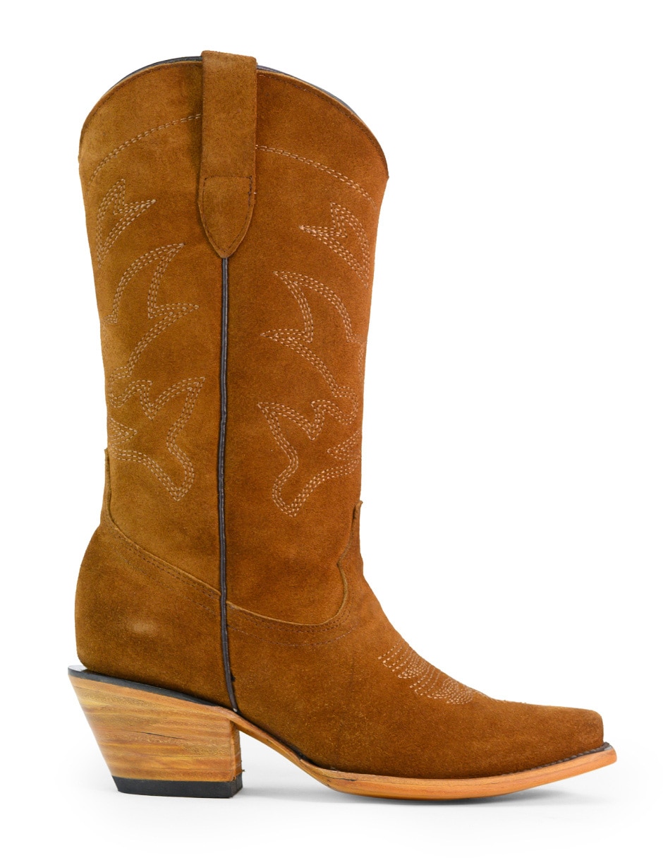 Bota cowboy abajo de la rodilla Tacalero para mujer