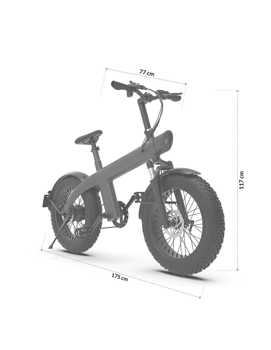 Bicicleta eléctrica Bossa Muebles urbana rodada 20