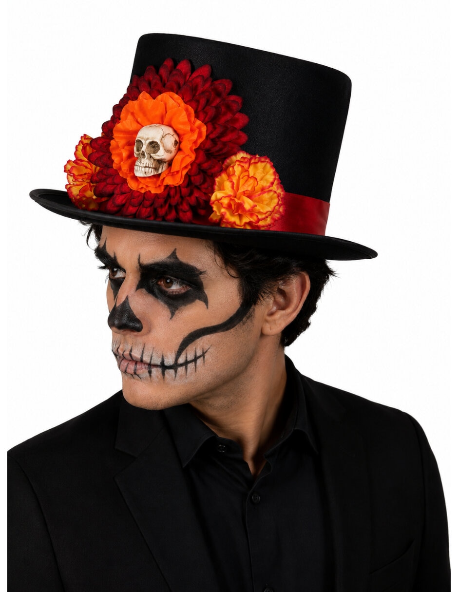 Sombrero para disfraz de catrin 4
