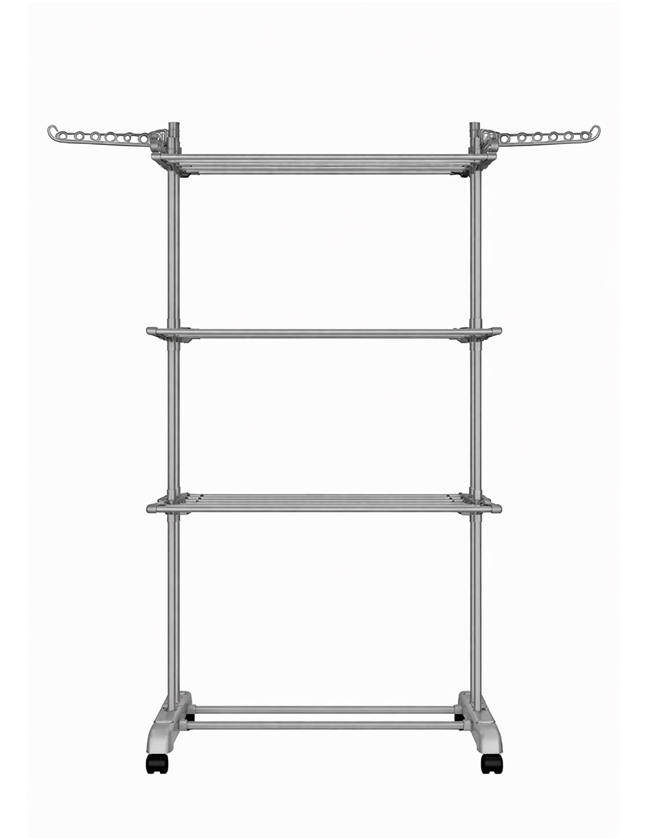 Set tendedero plegable de aluminio