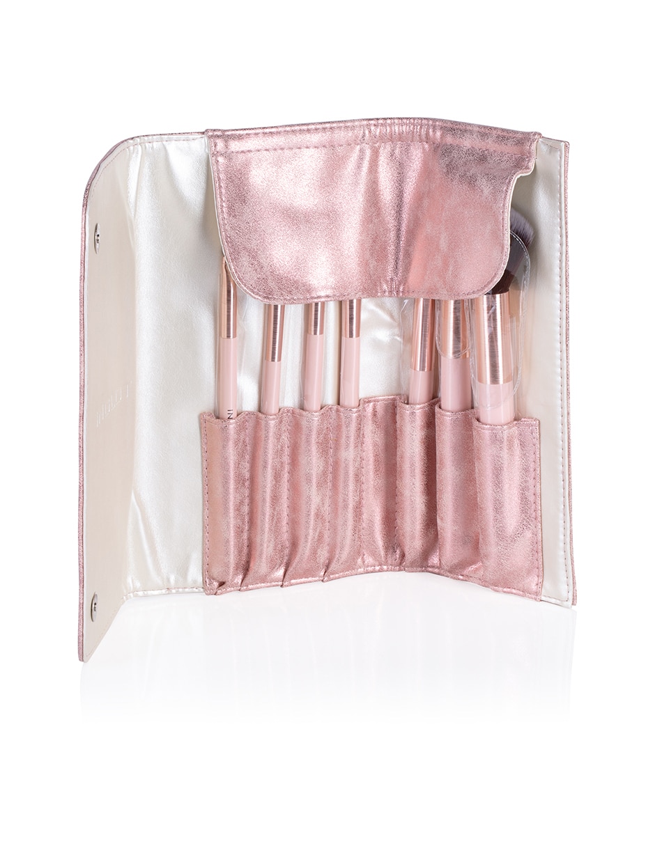 Set de brochas Inglot de maquillaje en estuche