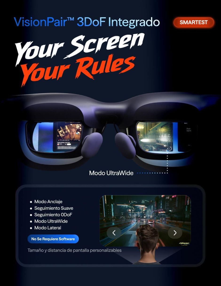 Lentes de realidad virtual para multiplataforma 2