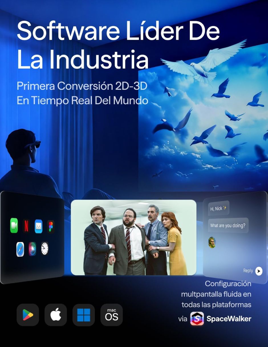 Lentes de realidad virtual para multiplataforma 7