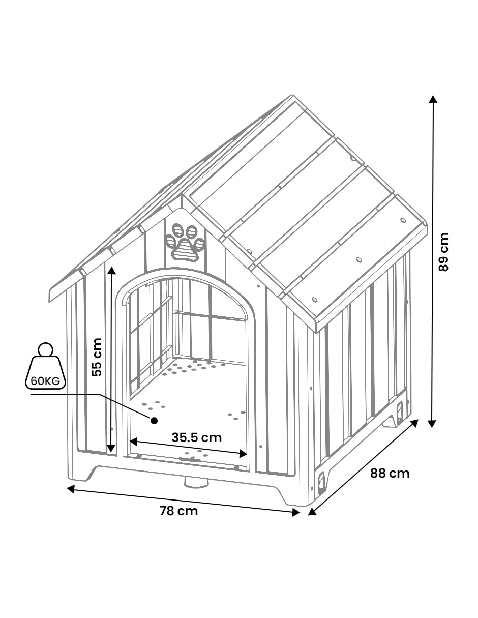 Casa para perro Mu:4Life