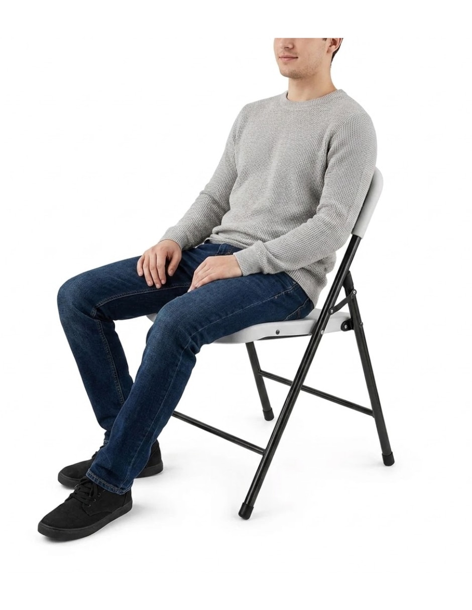 Silla plegable Peldaños de plástico