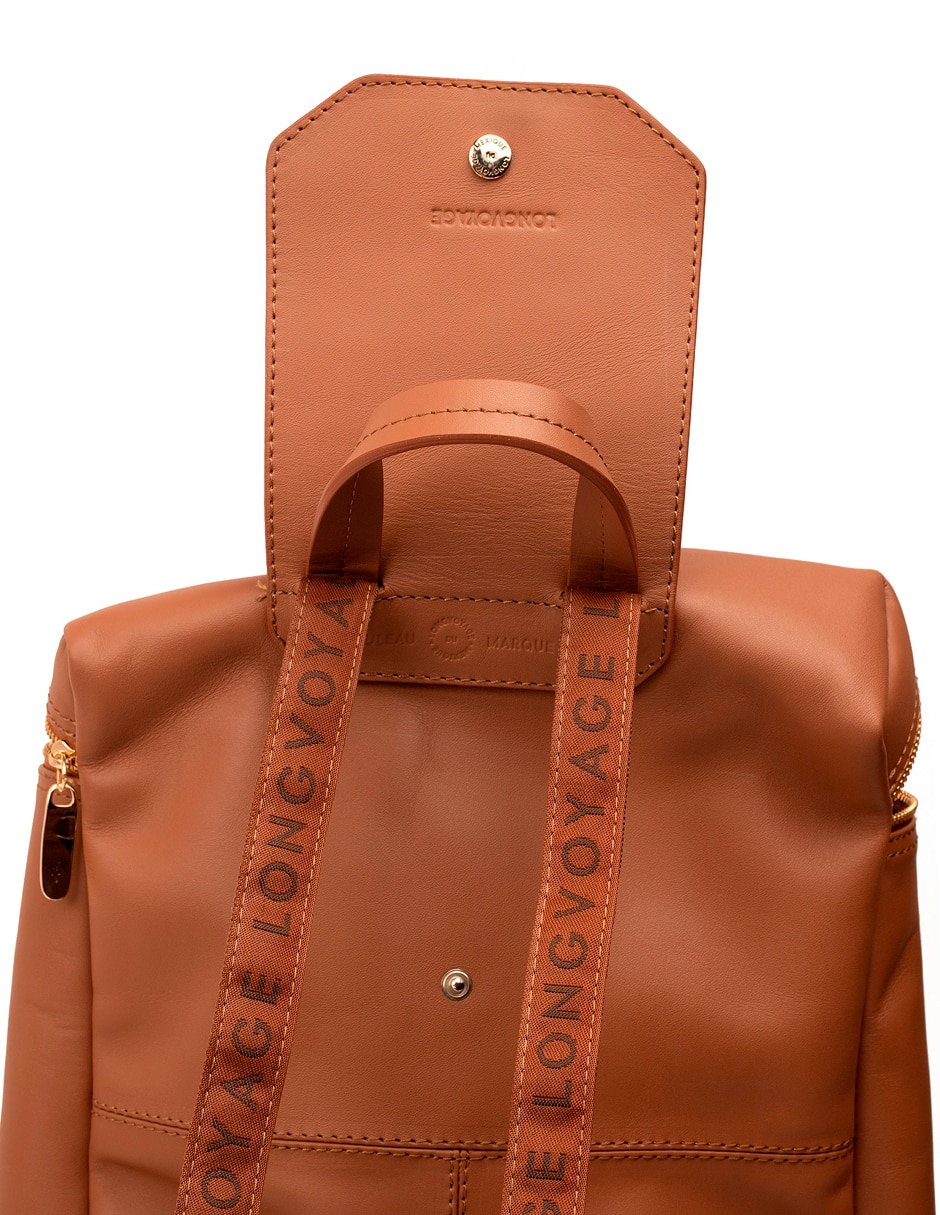 Mochila casual de piel unisex 3