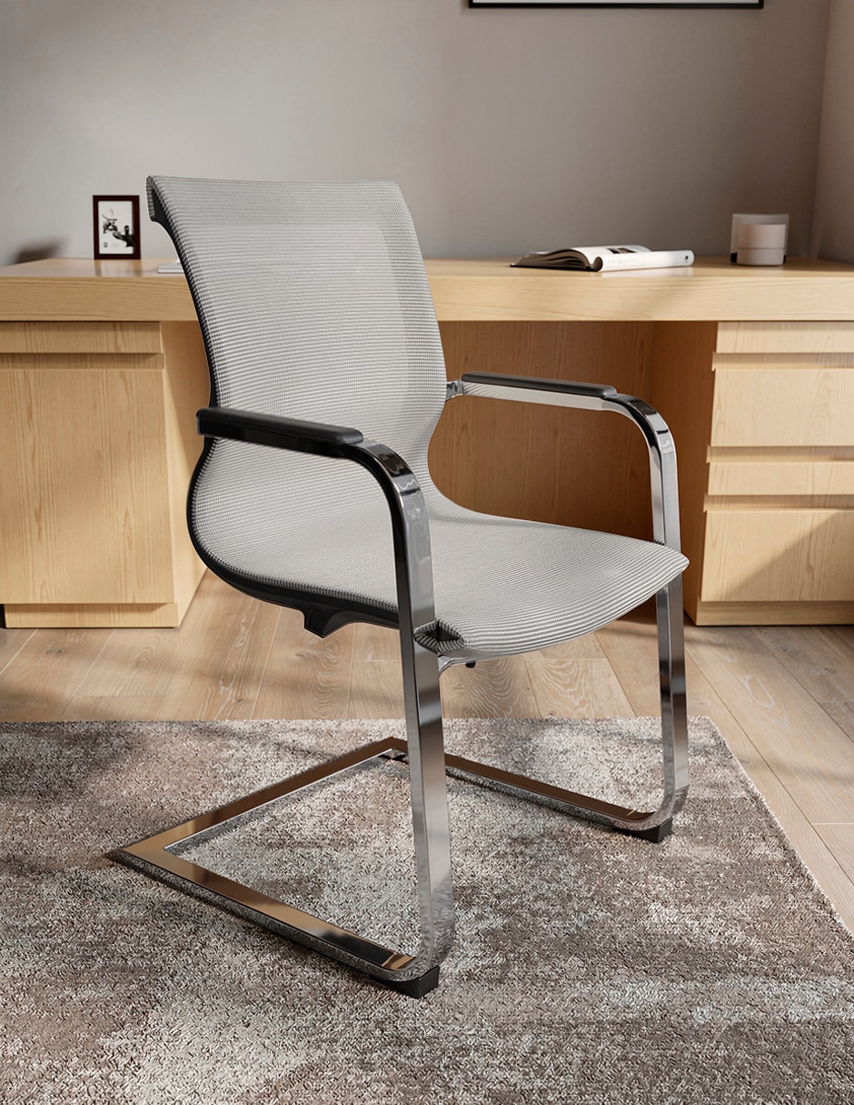 Silla de escritorio Meshcantiliver Mobica de mesh