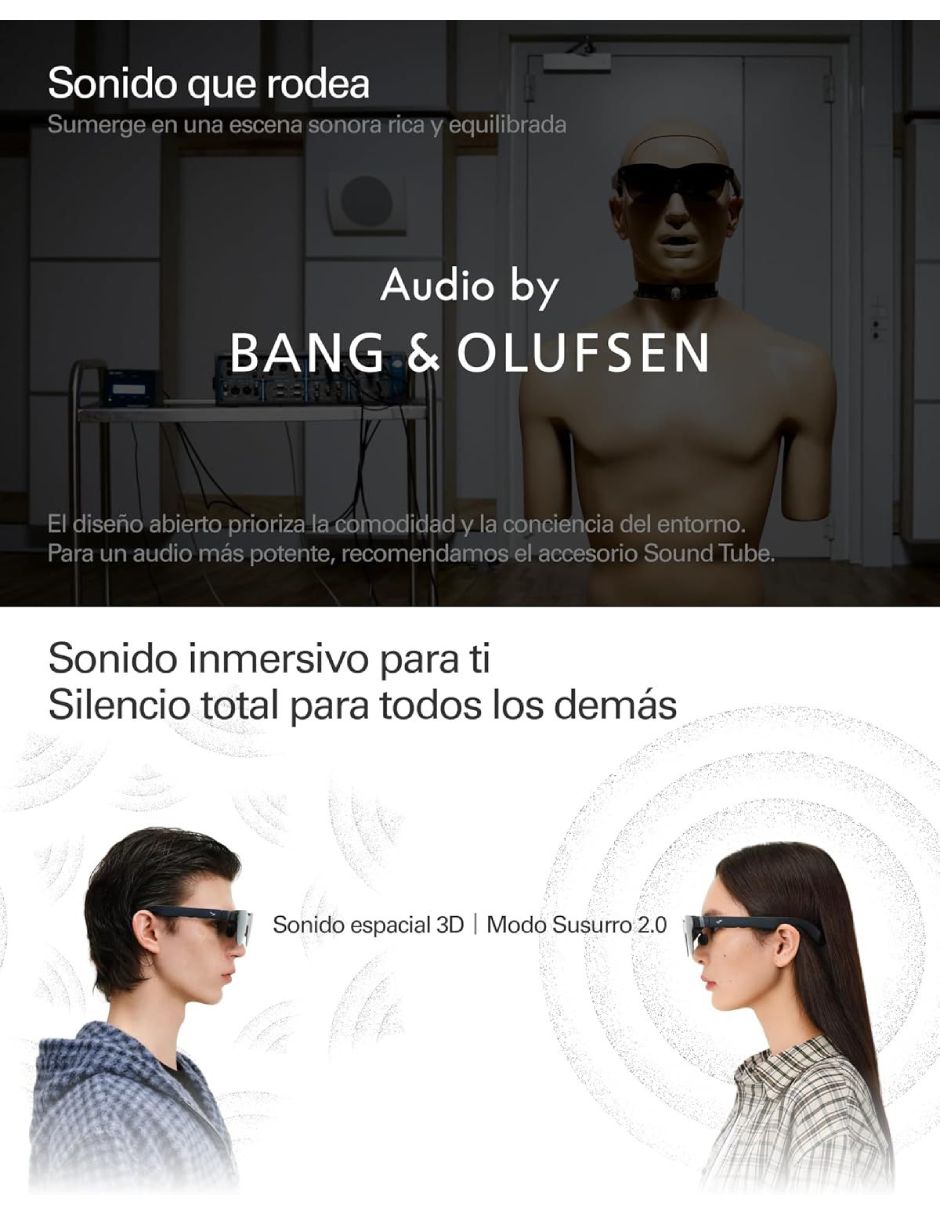 Lentes de realidad virtual Rayneo para multiplataforma