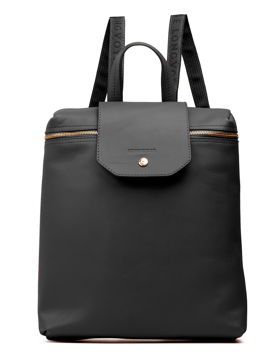 Mochila casual Longvoyage de piel unisex