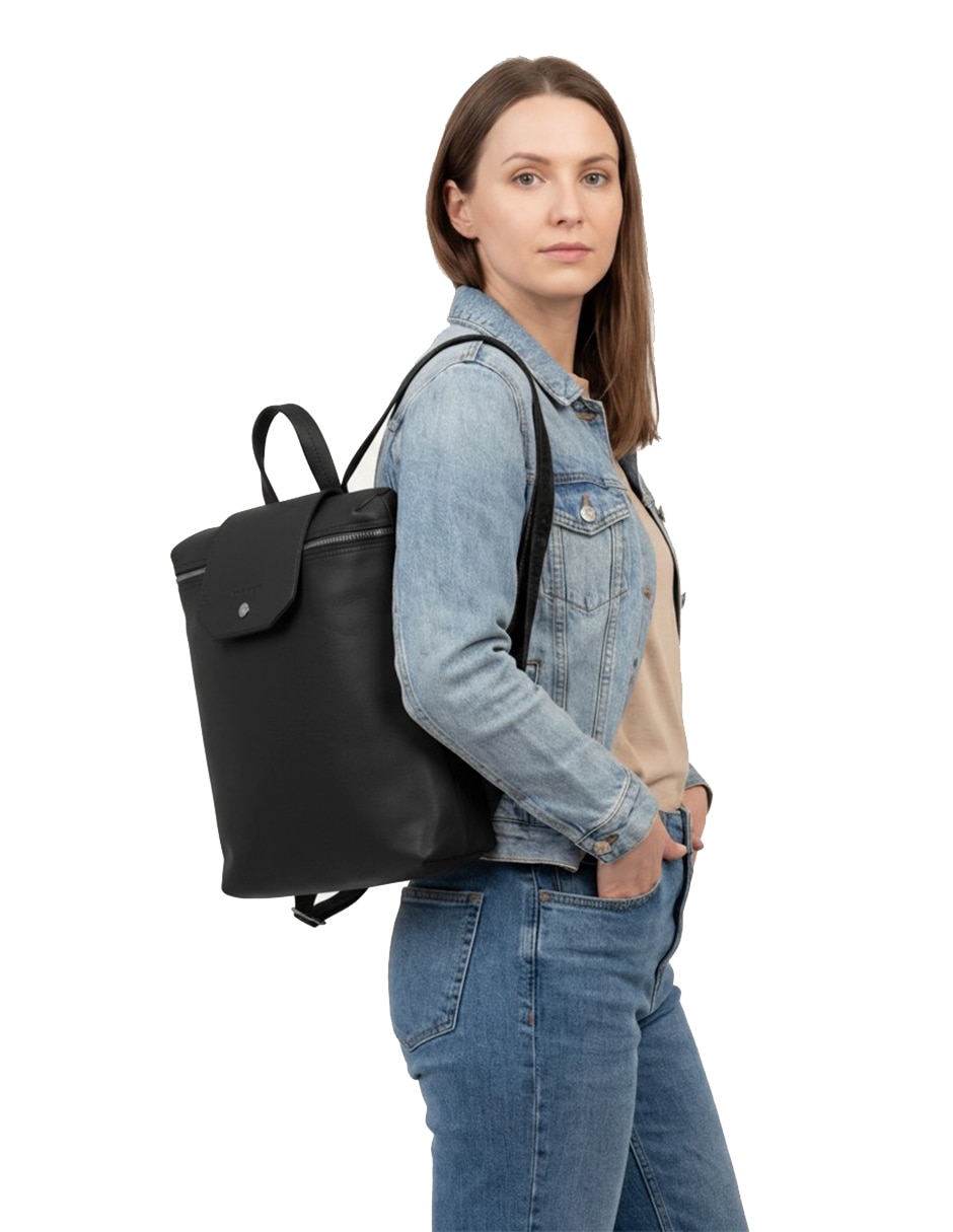 Mochila casual Longvoyage de piel unisex