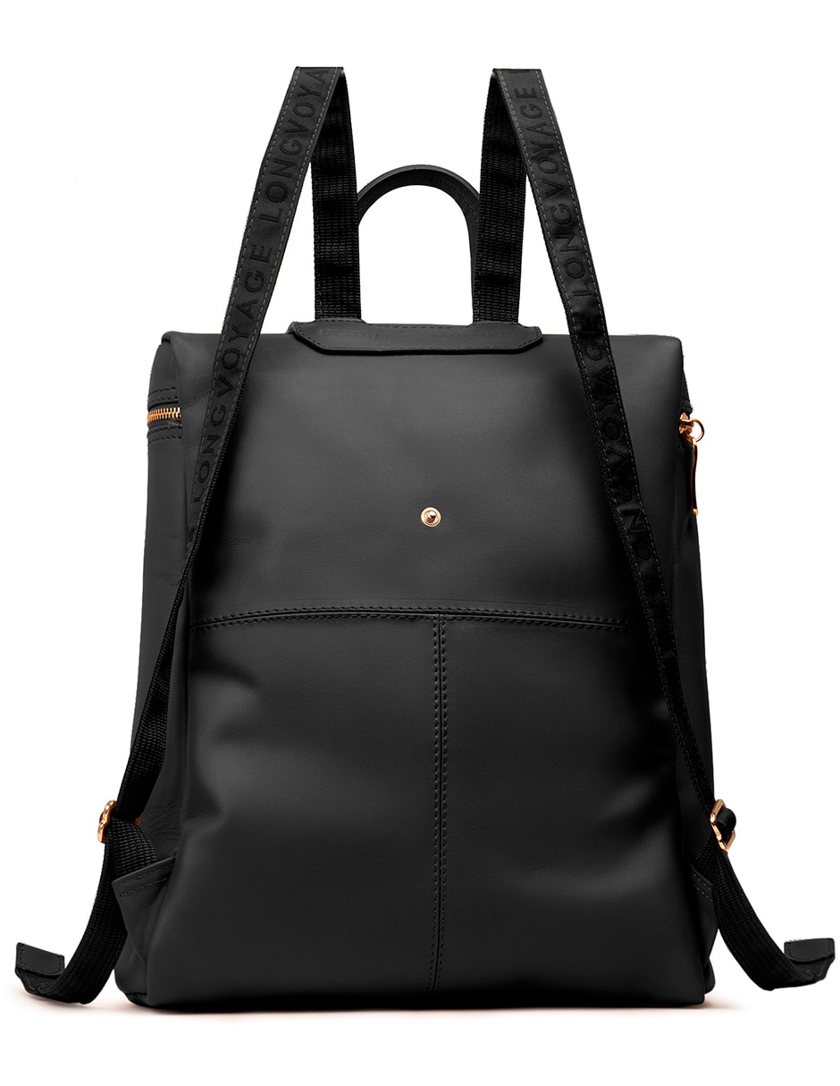 Mochila casual Longvoyage de piel unisex