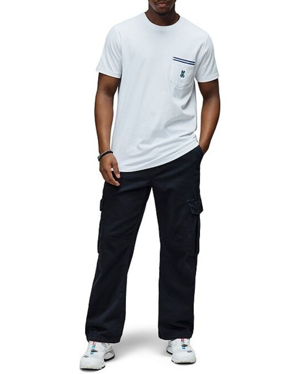Playera Psycho Bunny cuello redondo para hombre