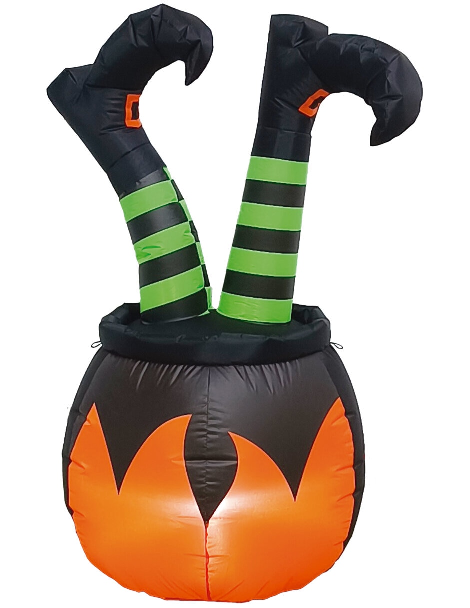 Inflable decorativo forma de caldero