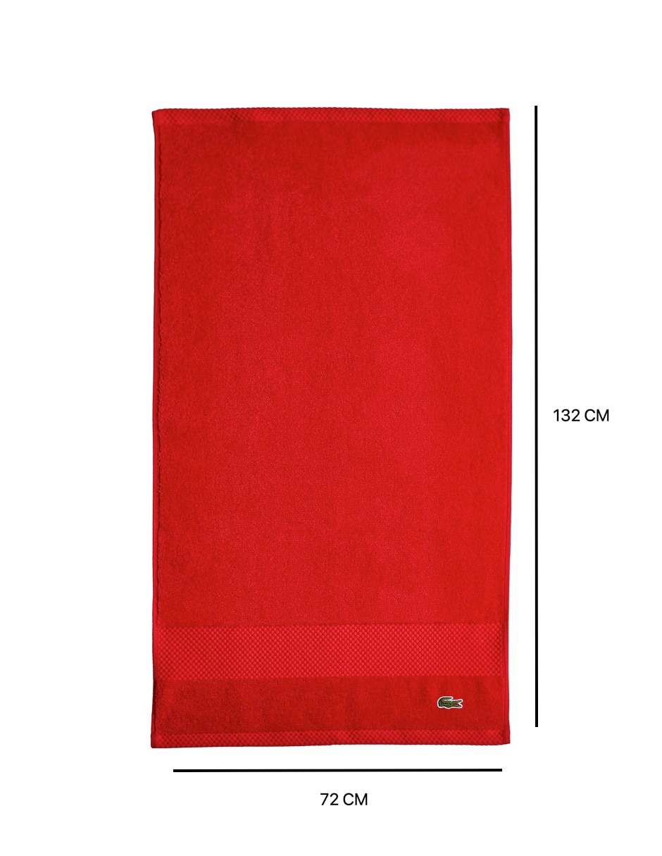 Toalla para baño Lacoste heritage de algodón