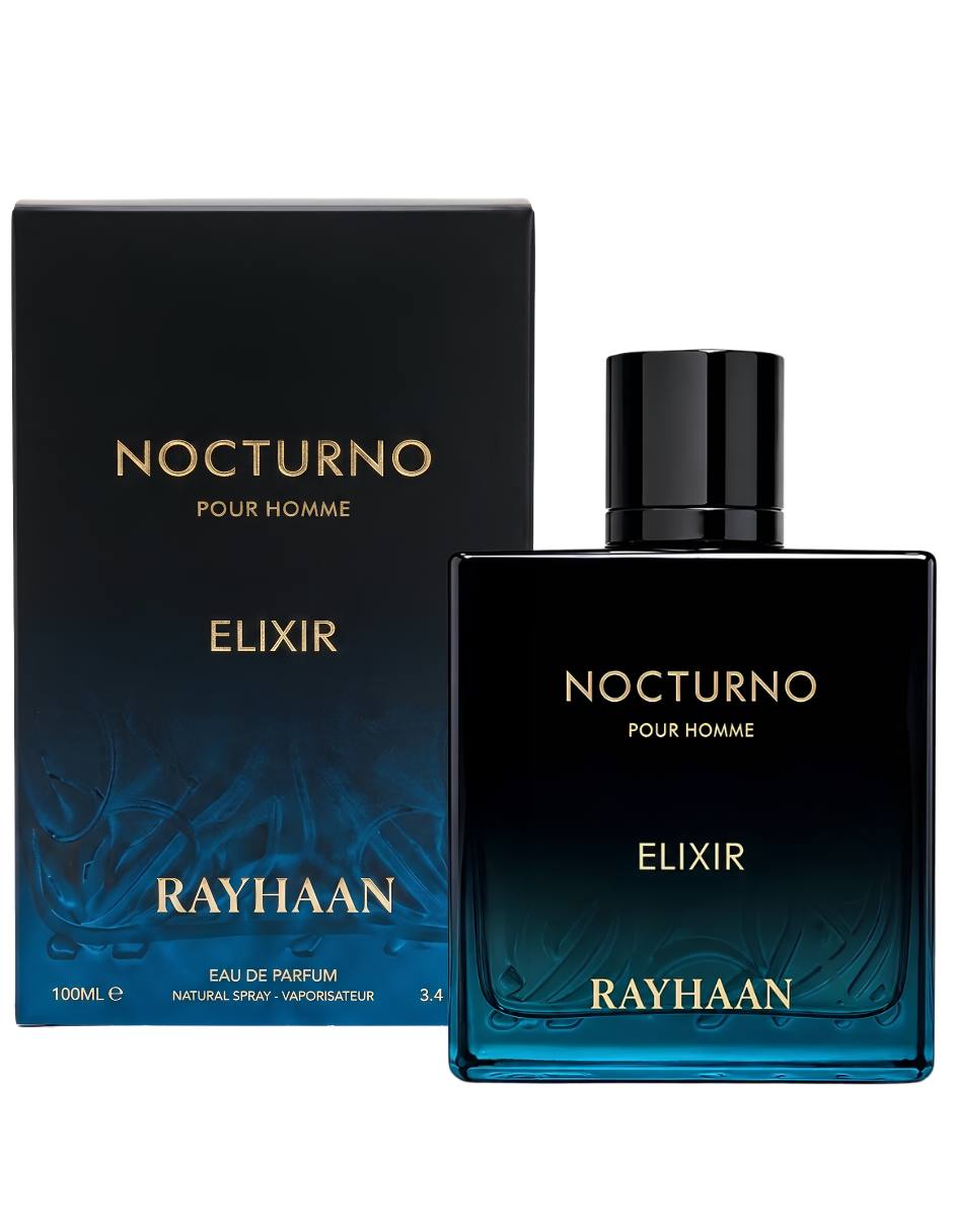 Eau de parfum Rayhaan Nocturno Elixir para hombre