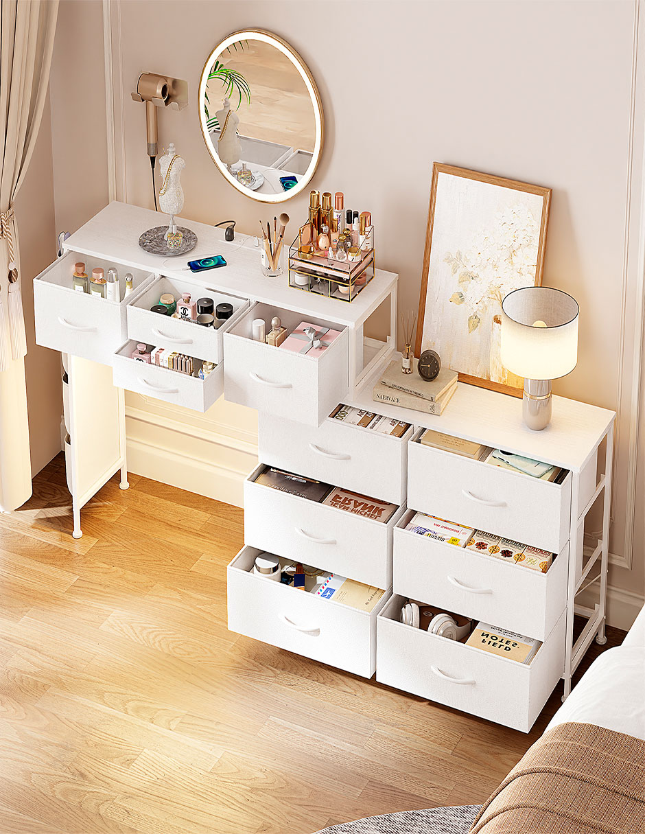 Tocador armable Luces LED Vanity 7