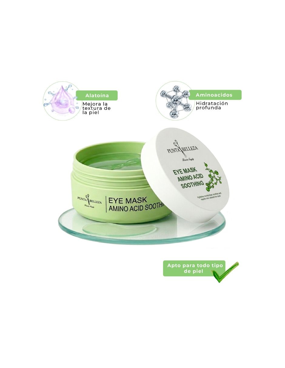 Parches para ojeras Parches para Ojeras con Ácido Hialurónico, Aminoácidos y Colágeno Punta Belleza