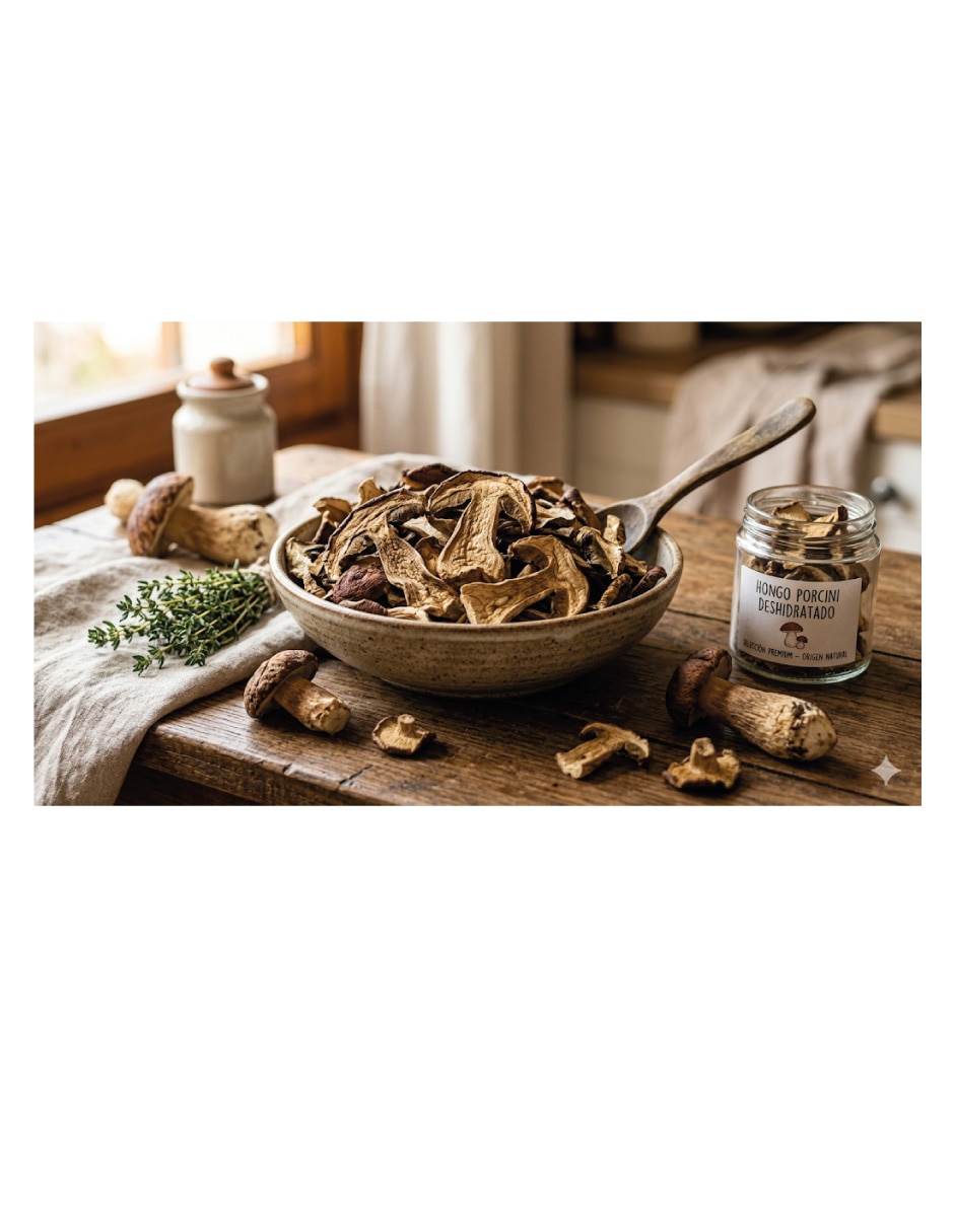 Hongo Porcini Fino Deshidratado 100 grs Da Rivara