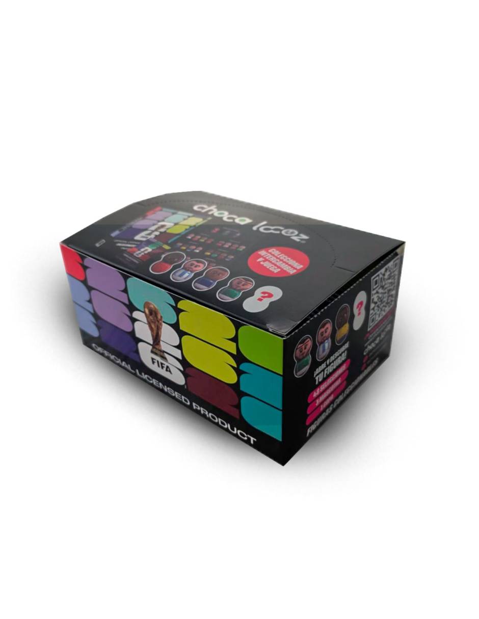 Juguete Choca Locoz FIFA 2026 Caja De 20 Piezas