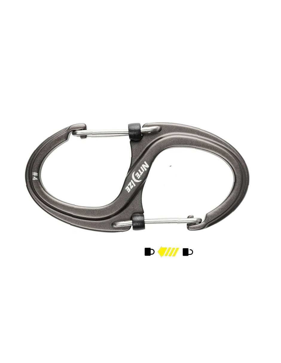 Llavero Nite Ize de acero inoxidable