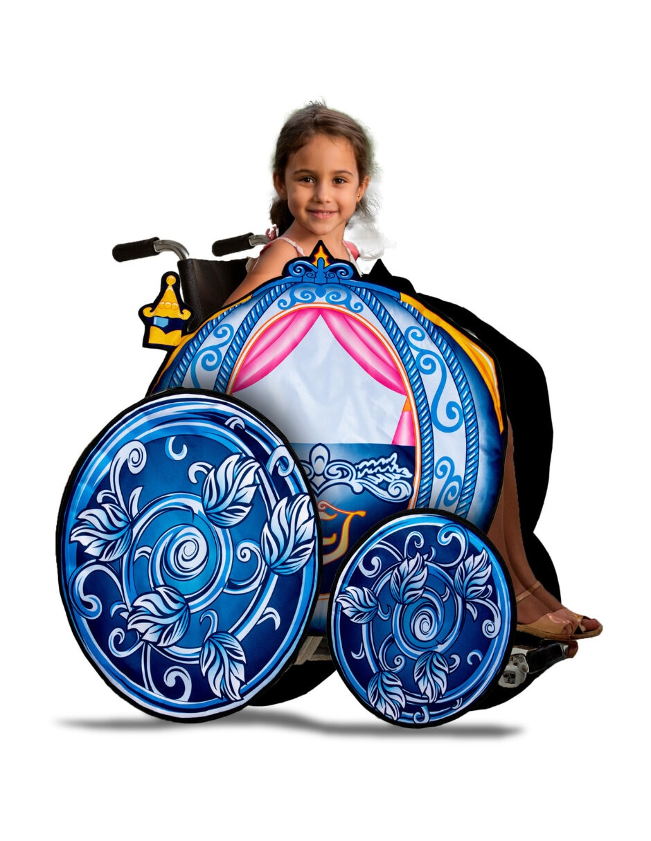 Disfraz para Silla de Ruedas de Princesa para niña