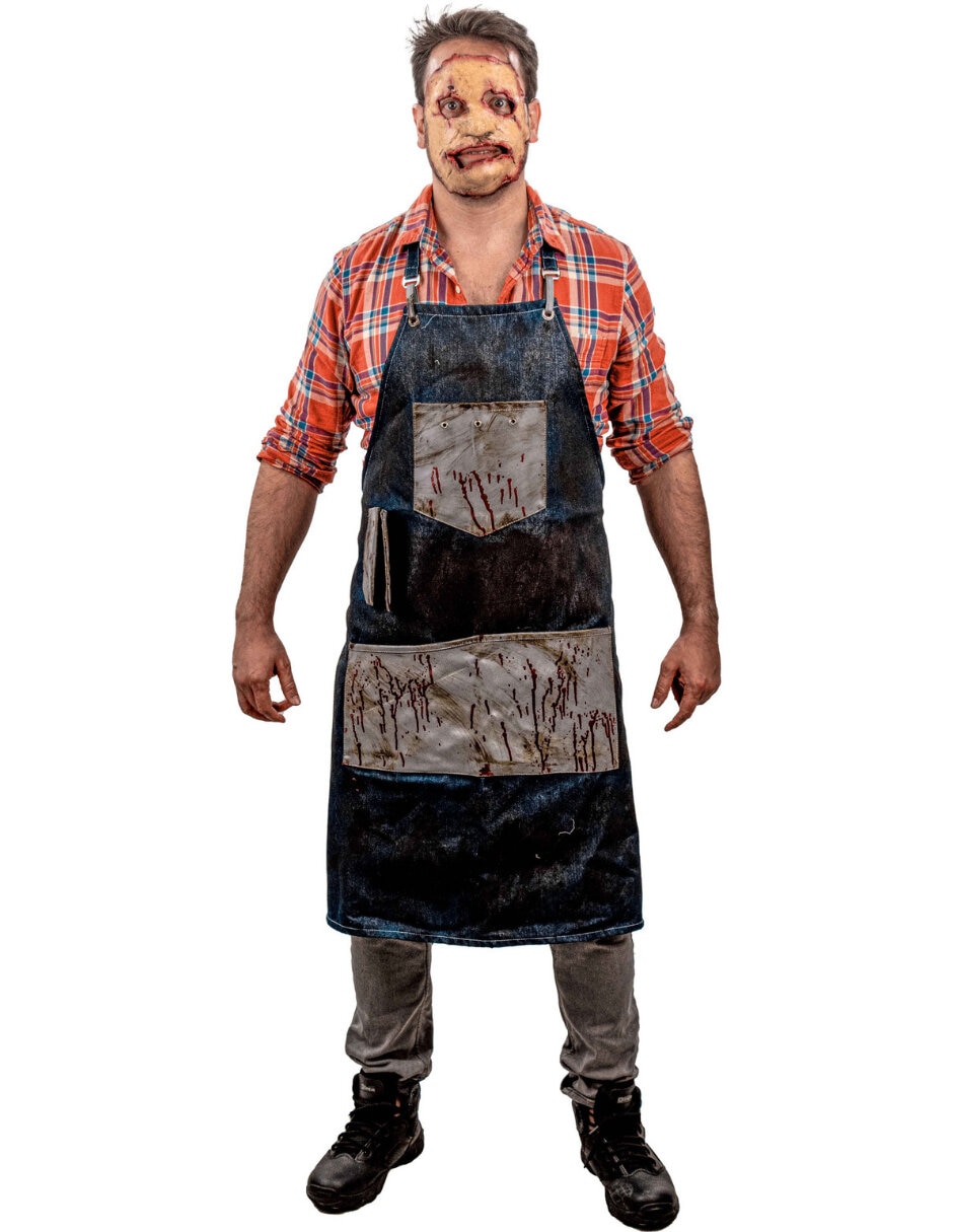 Disfraz Delantal Asesino de Halloween para hombre Disfraz Delantal Asesino de Halloween para hombre
