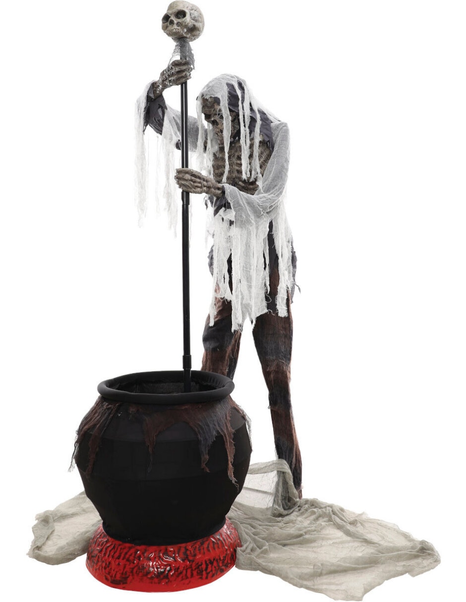 De hechicero halloween animatronic de metal De hechicero halloween animatronic de metal
