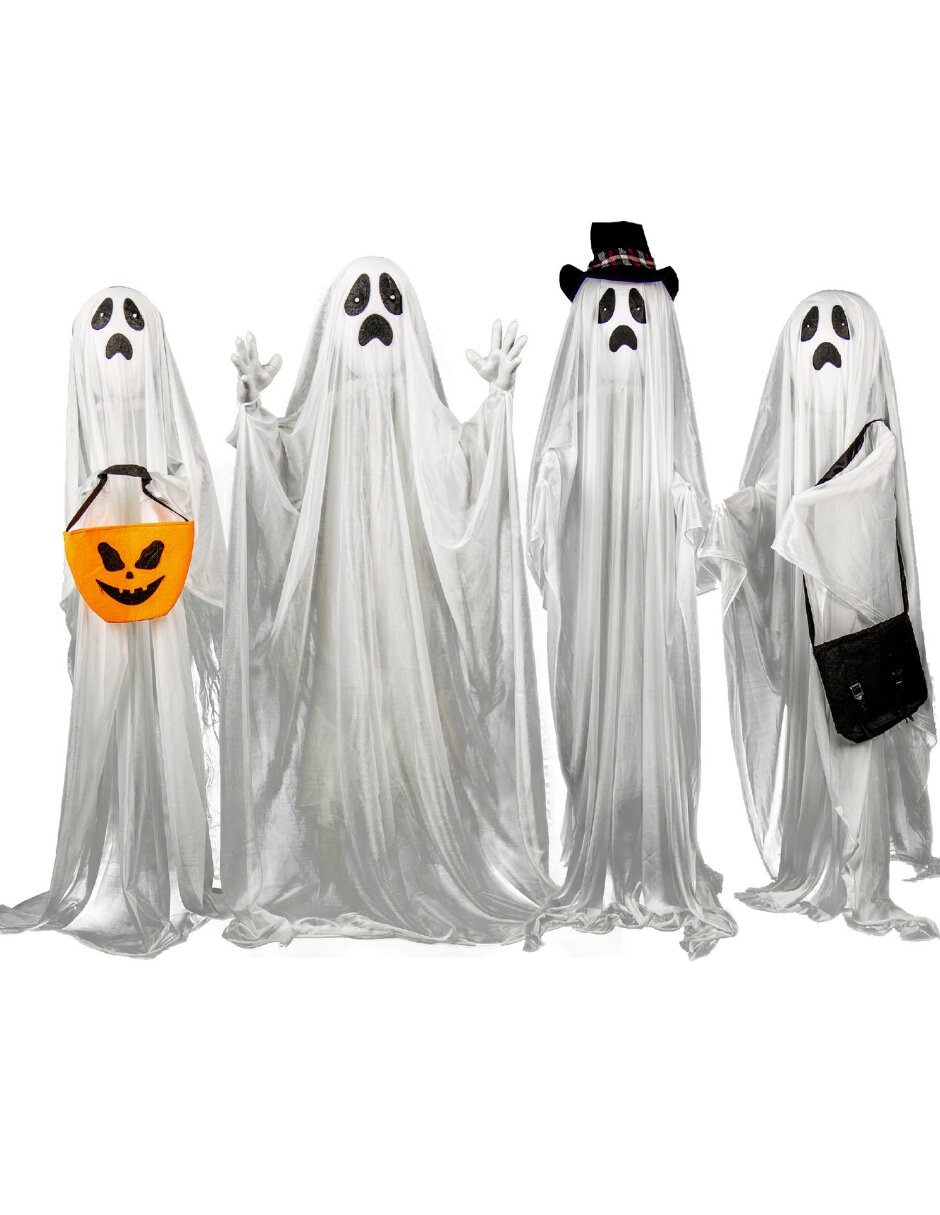 Figura decorativa de Halloween Fantasma Animatronic de metal Figura decorativa de Halloween Fantasma Animatronic de metal