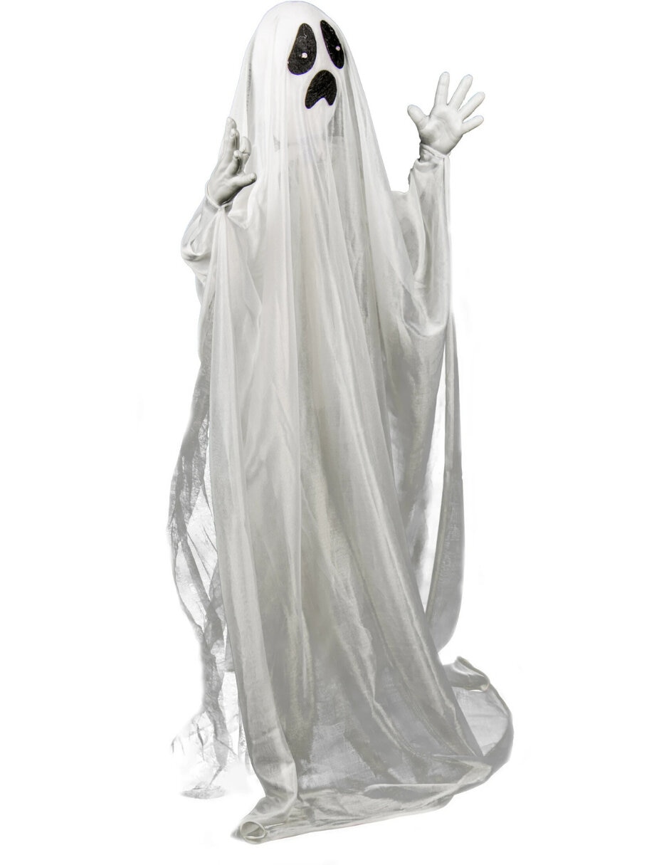 Figura decorativa de Halloween Fantasma Animatronic de metal 6