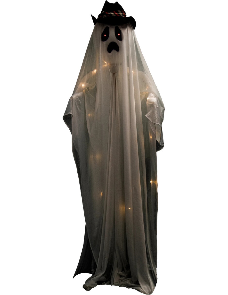 Figura decorativa de Halloween Fantasma Animatronic de metal 5
