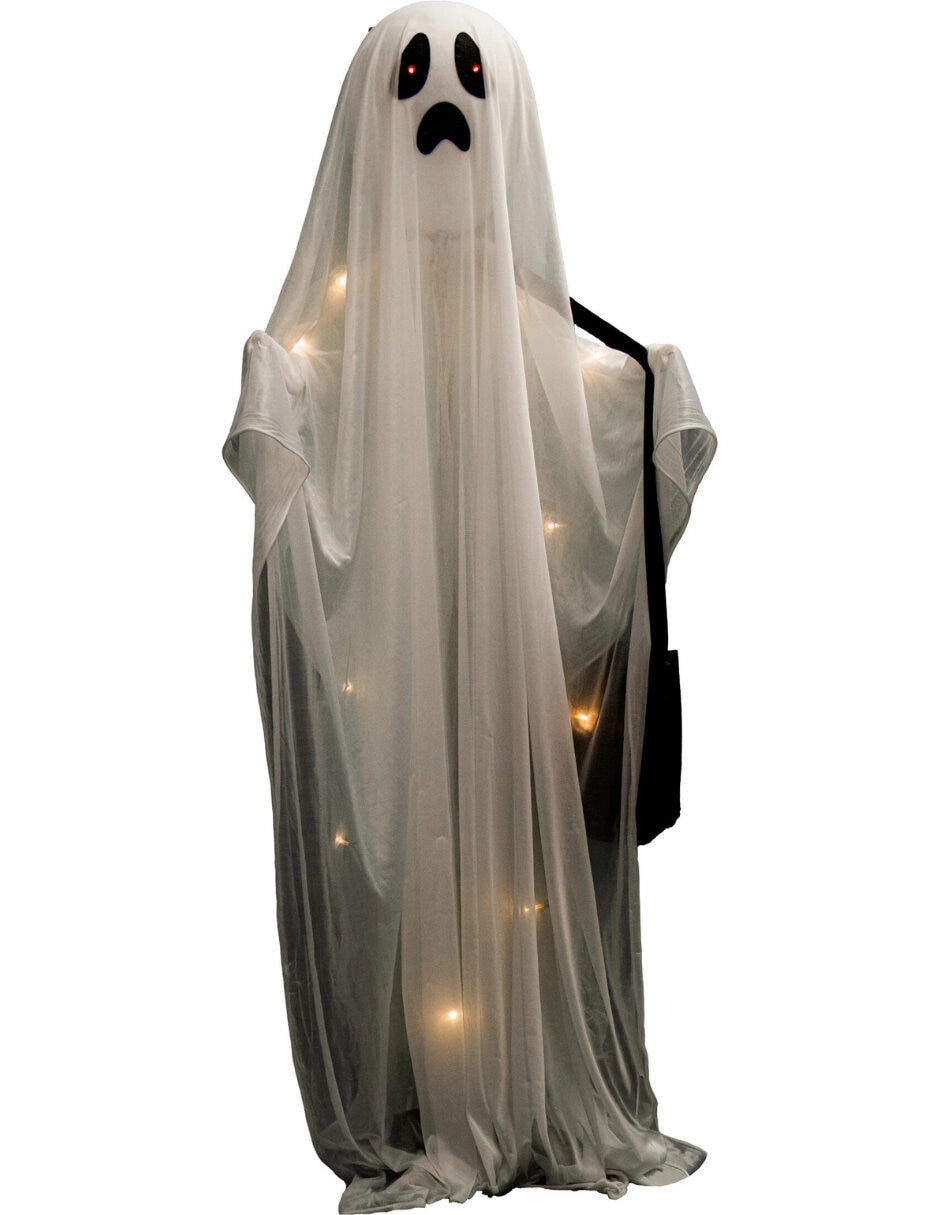 Figura decorativa de Halloween Fantasma Animatronic de metal 4