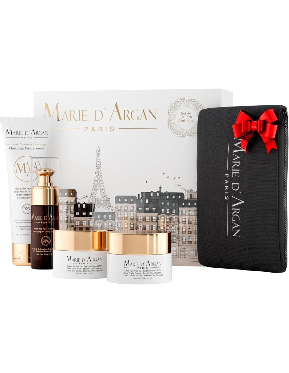 Set de crema facial recomendada para prevenir signos de la edad día y noche todo tipo de piel