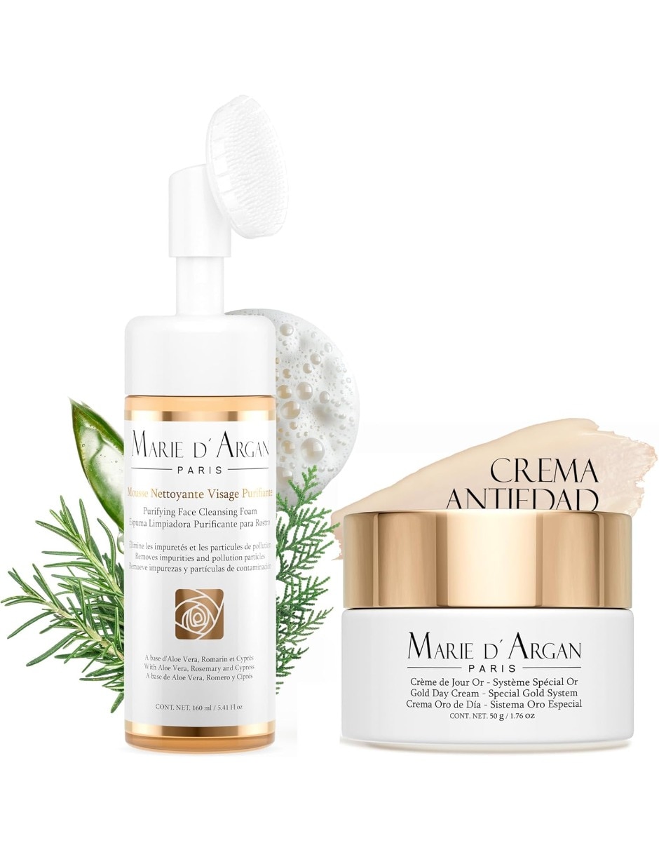 Set de crema facial recomendada para hidratar día y noche todo tipo de piel