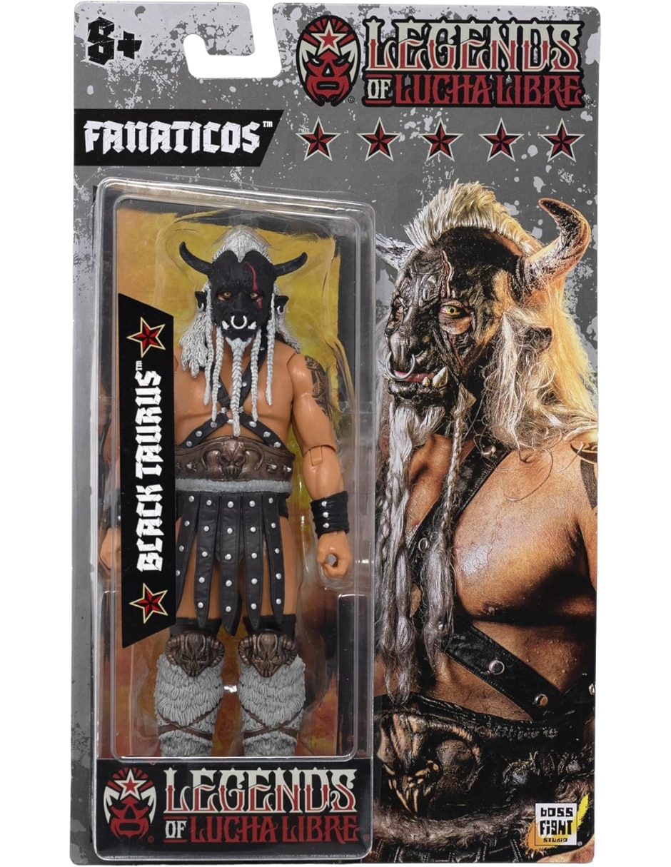 Figura de acción articulada black suite lucha libre estándar Boss