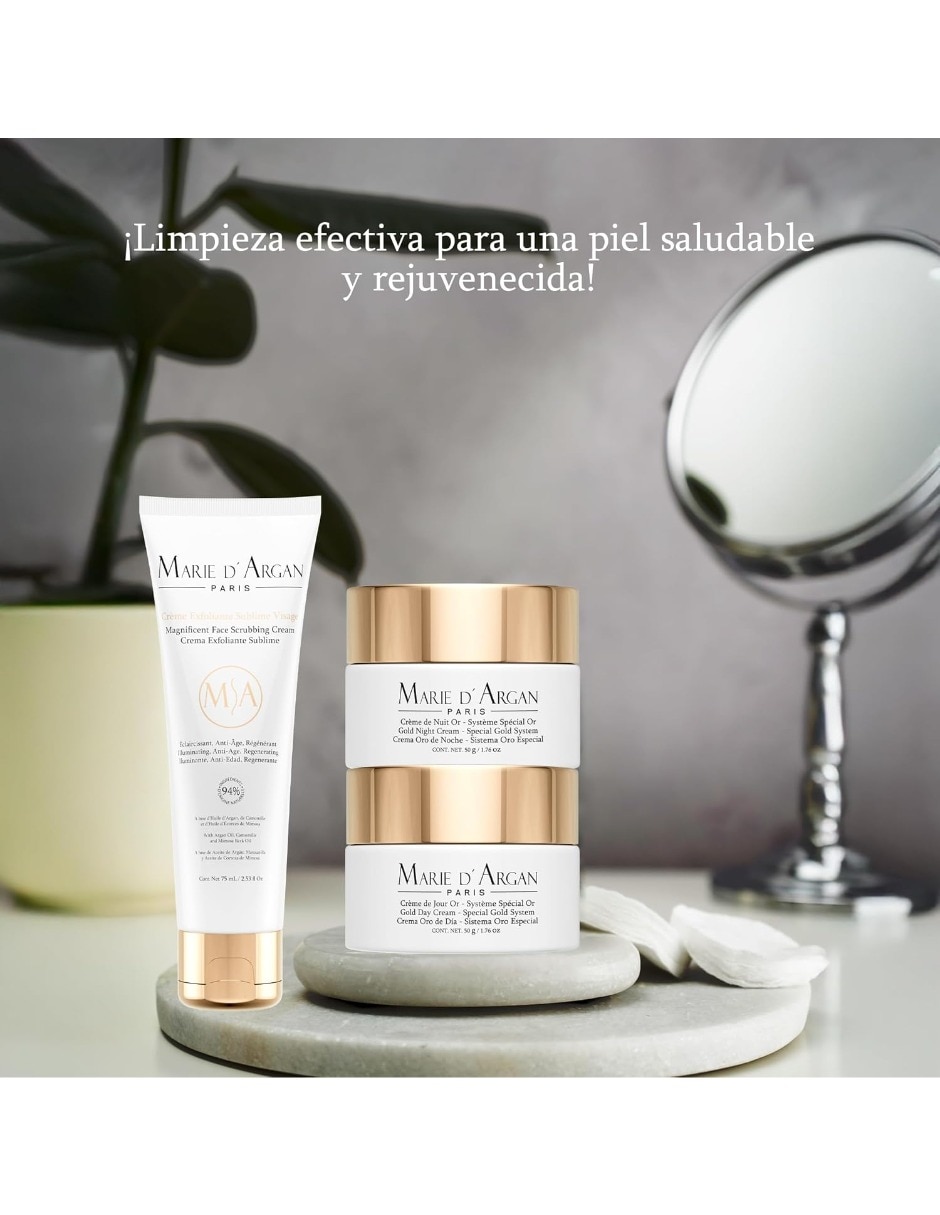 Set de crema facial recomendada para hidratar día y noche todo tipo de piel 3