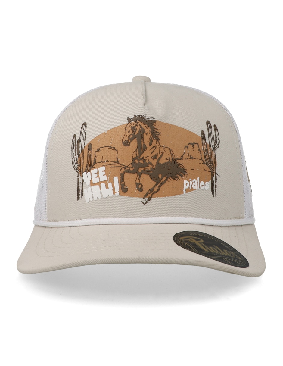Gorra visera curva snapback Piales Yee Haw unisex