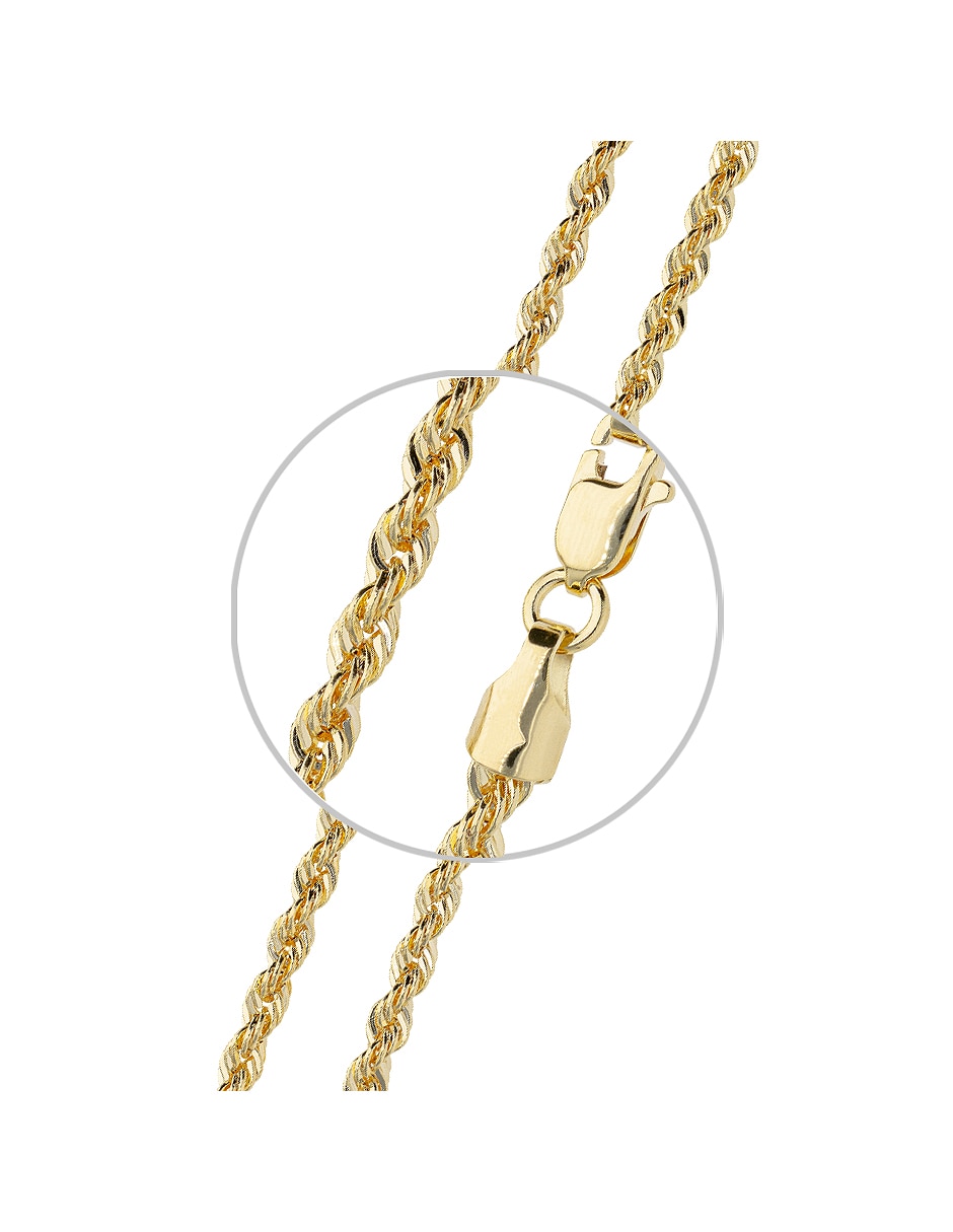 Pulsera Fonelli de oro amarillo 14 k Clasicas acabado pulido