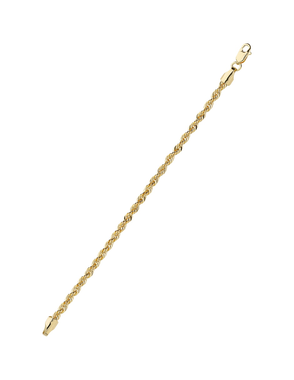 Pulsera Fonelli de oro amarillo 14 k Clasicas acabado pulido