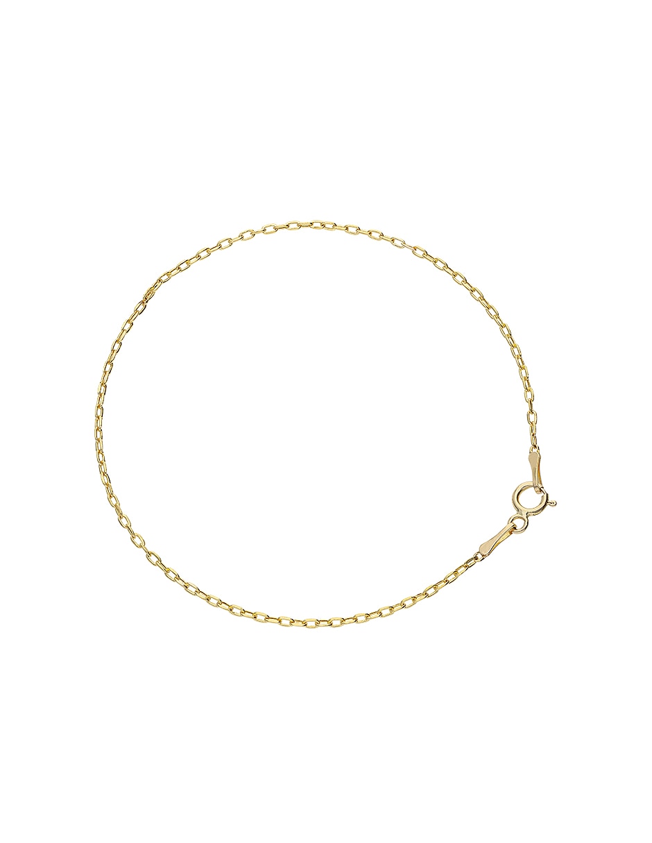 Pulsera de oro amarillo 14 k Clasicas Fonelli acabado pulido