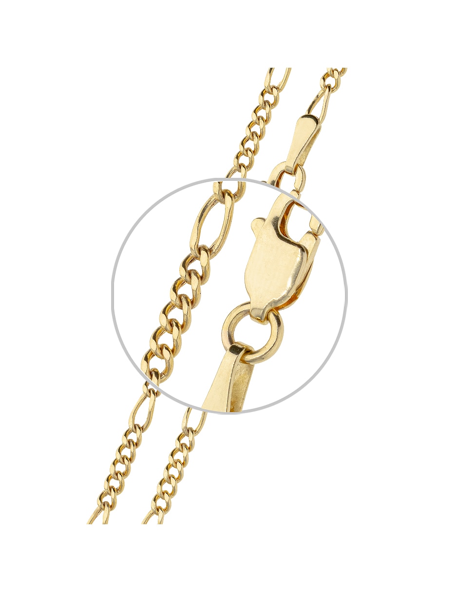Pulsera Fonelli de oro amarillo 14 k Clasicas acabado pulido
