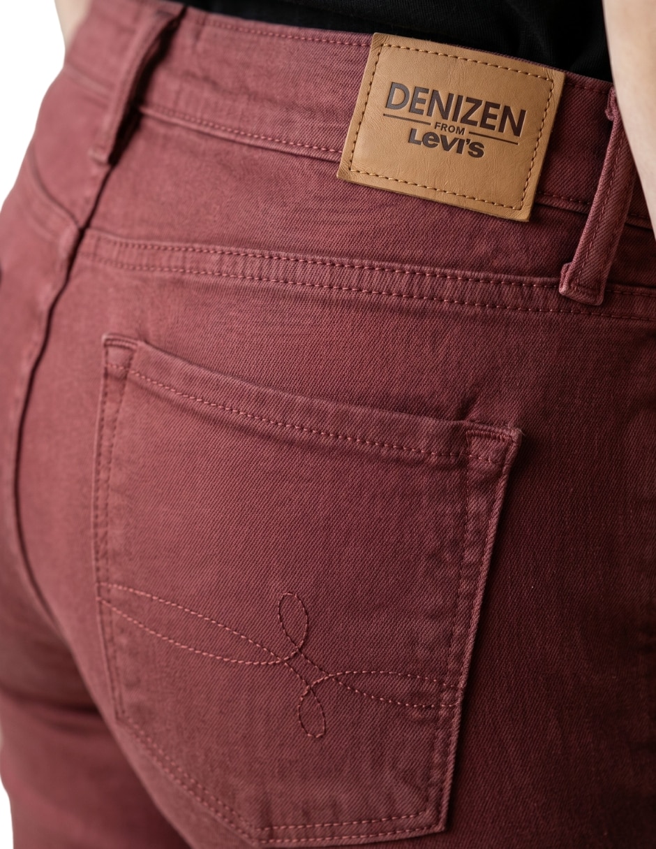Jeans skinny Denizen Ankle Marsala para mujer