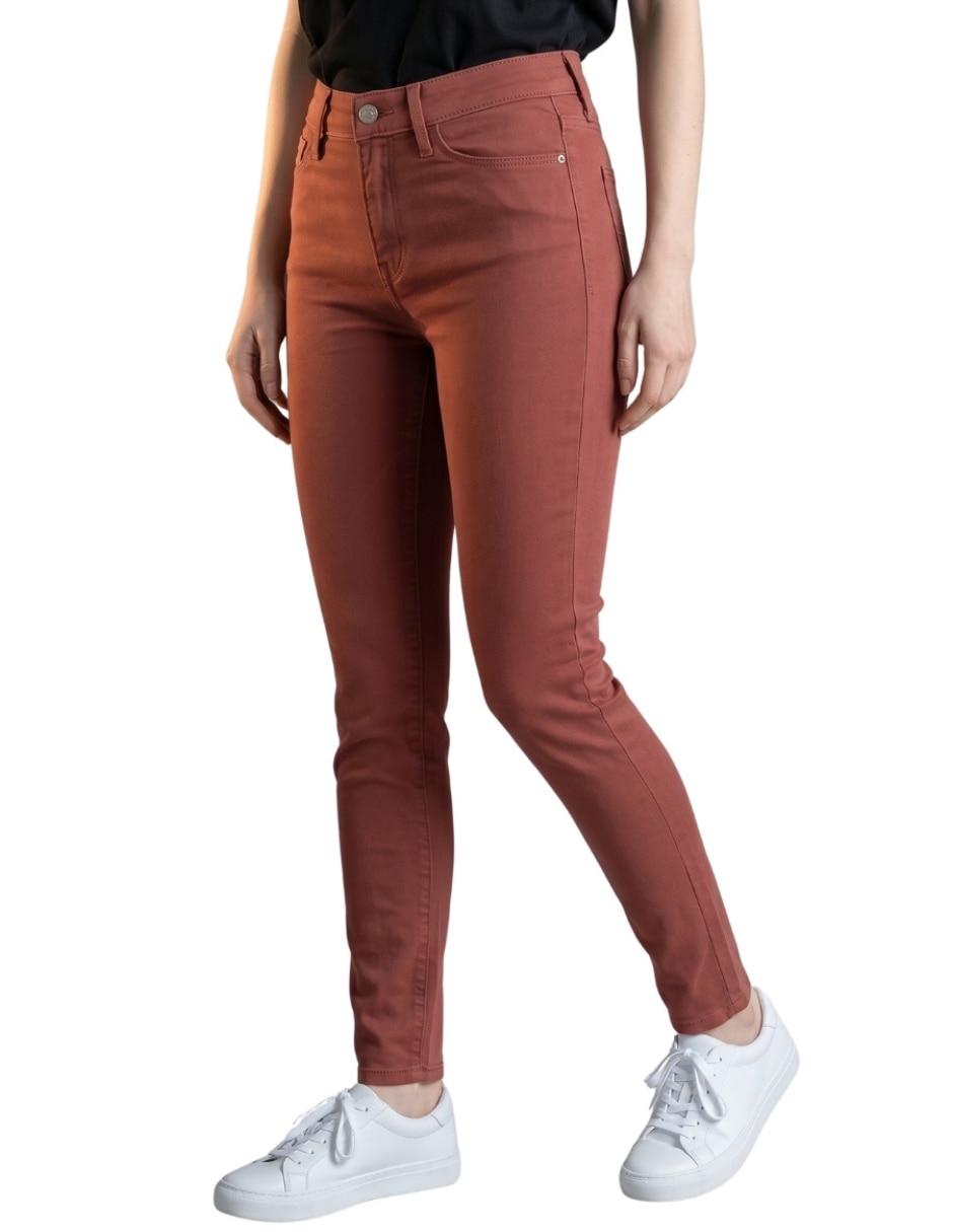 Jeans skinny Denizen Ankle Marsala para mujer