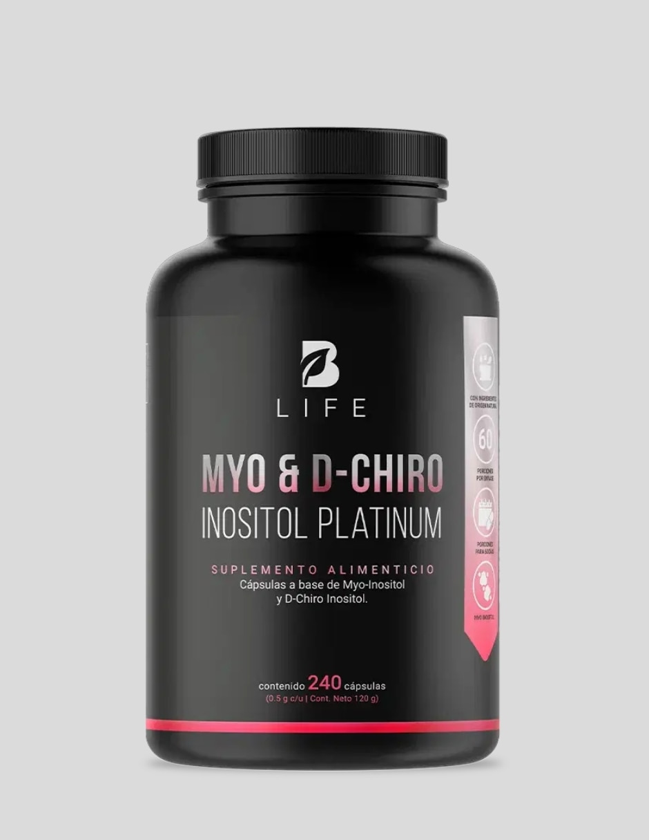 Inositol Platinum B Life con Myo & D-Chiro de 240 cápsulas